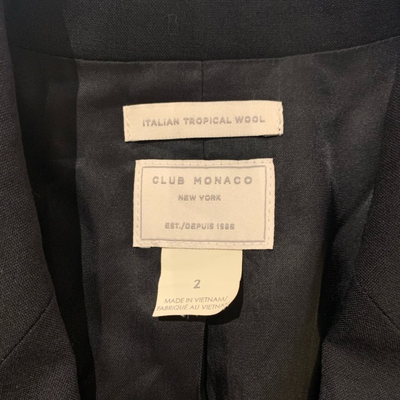 CLUB MONACO - WOMEN’S SUIT JACKET - Picture 4 of 7